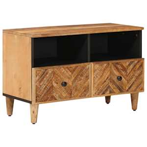 vidaXL Ladustamiskapid Pruun 70 x 33,5 x 46 cm Tugev mango puu