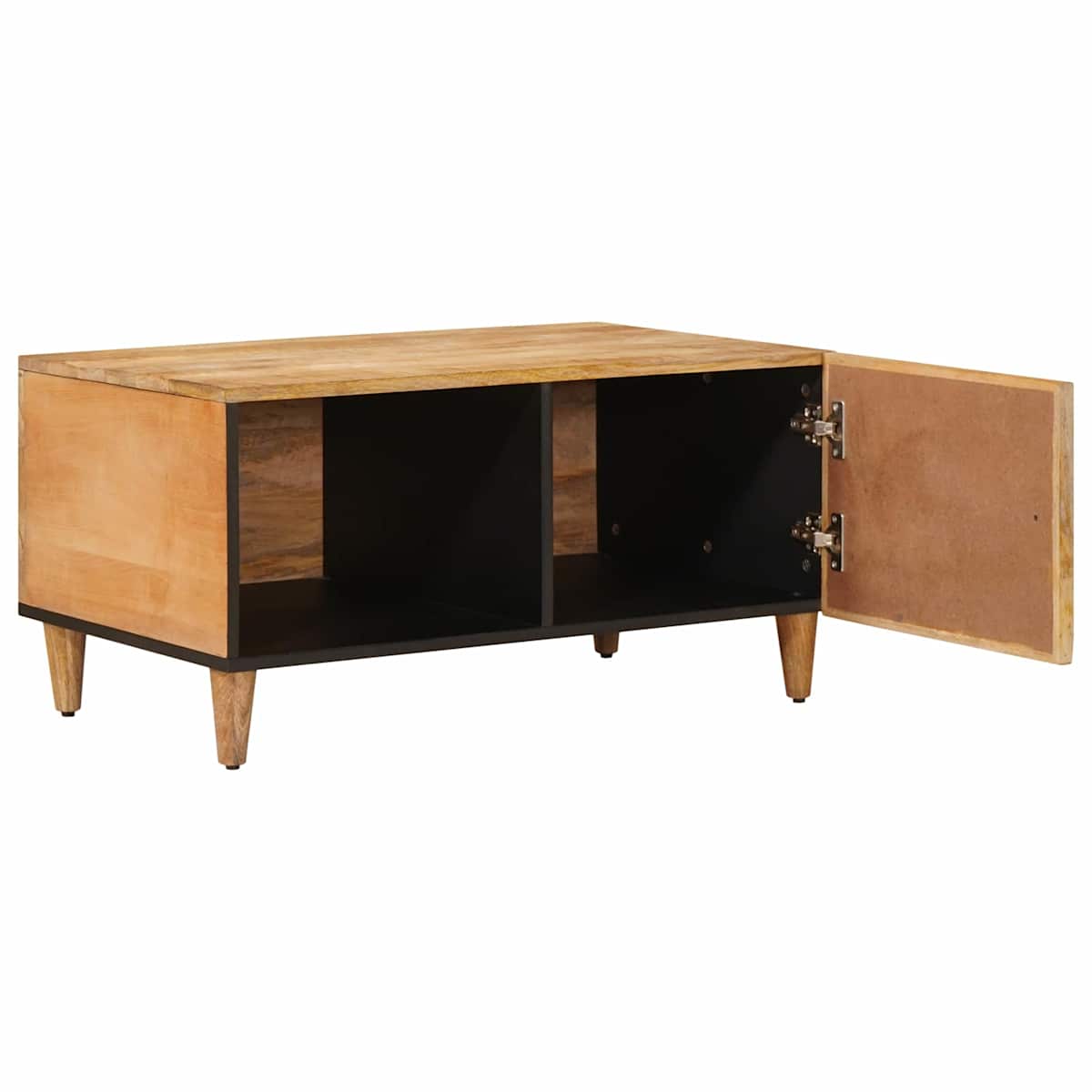 Sofabord Brun 80 x 50 x 40 cm Massivt mangotræ - Billede 2