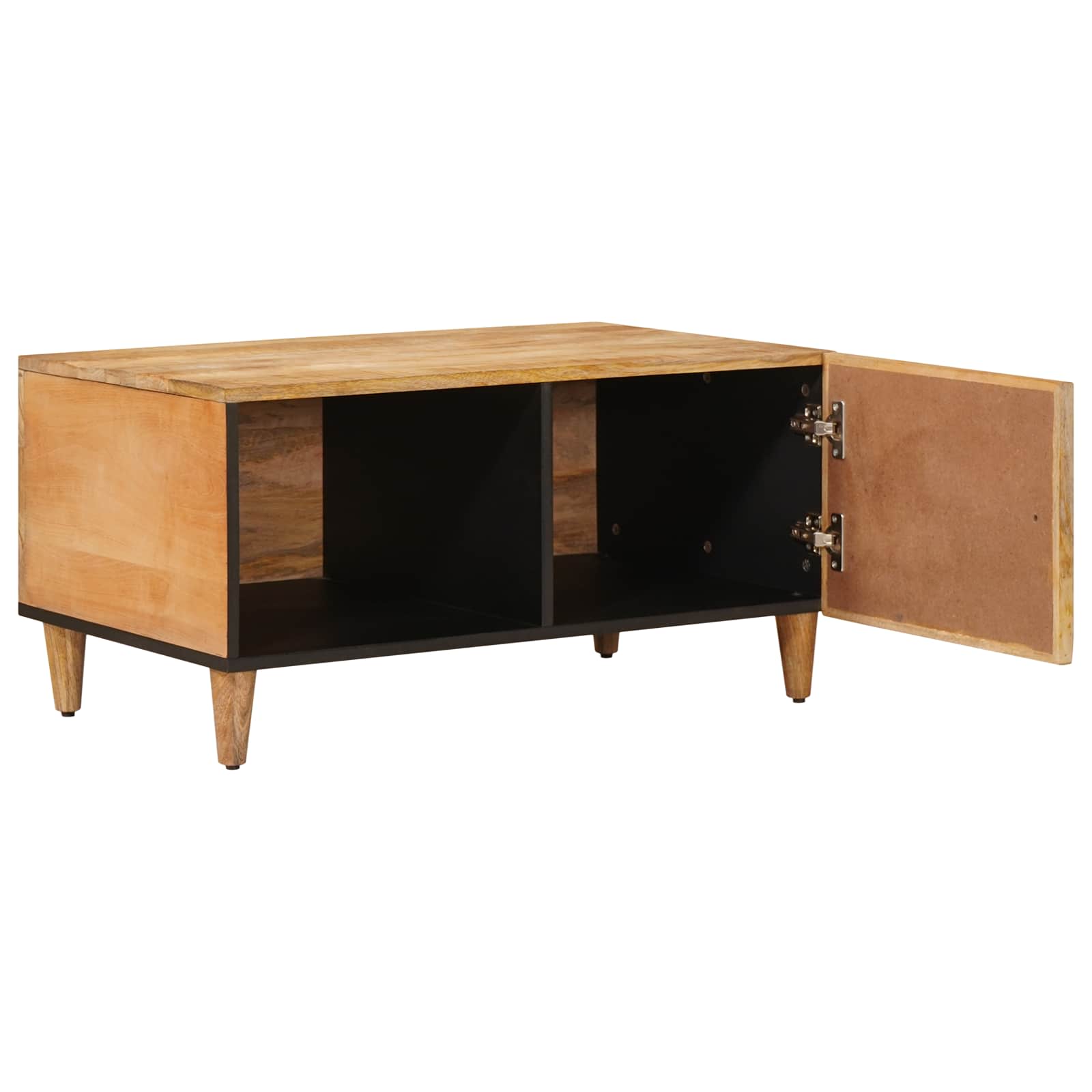 Salontafel Bruin 80 x 50 x 40 cm Massief Mango Hout image 2
