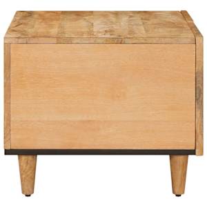 Konferenční stolek Hnědá 80 x 50 x 40 cm Masivní mangové dřevo - obrázek 4
