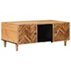vidaXL Kohvilaud Pruun 100 x 54 x 40 cm Tugev mango puu