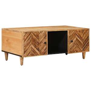 vidaXL Kohvilaud Pruun 100 x 54 x 40 cm Tugev mango puu
