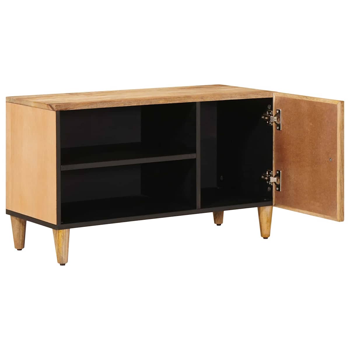 Opbevaringsskabe Brun 80 x 31,5 x 46 cm Massivt mangotræ - Billede 2