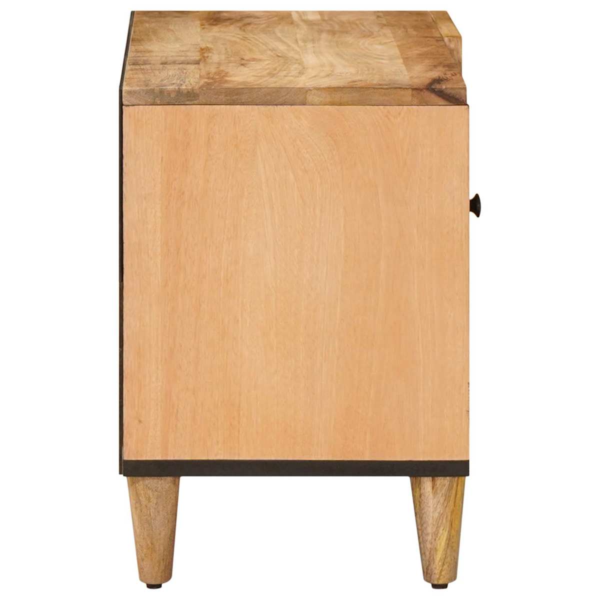 Opbevaringsskabe Brun 80 x 31,5 x 46 cm Massivt mangotræ - Billede 4