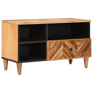 vidaXL Ladustamiskapid Pruun 80 x 33,5 x 46 cm Tugev mango puu