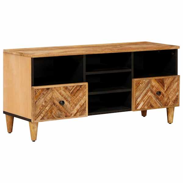 vidaXL Ladustamiskapid Pruun 100 x 33,5 x 46 cm Tugev mango puu