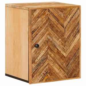 vidaXL Seinakapp Pruun 38 x 33,5 x 48 cm Tugev mango puu