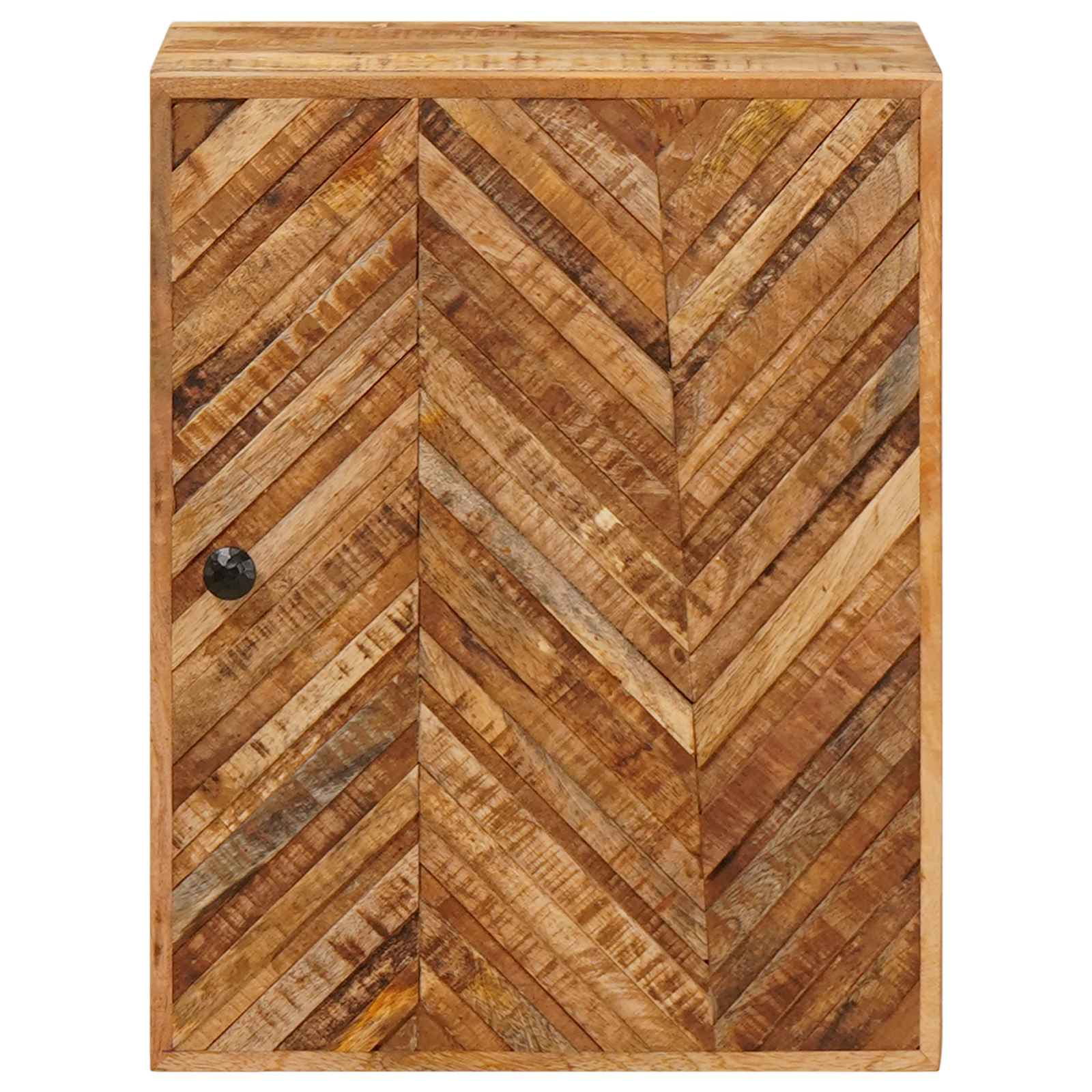 Hangkast met opslag Bruin 38 x 33,5 x 48 cm Massief Mango Hout image 3