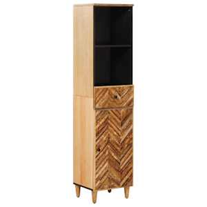 vidaXL Vannitoa kapp sahtliga Pruun 38 x 33,5 x 160 cm Tugev mango puu