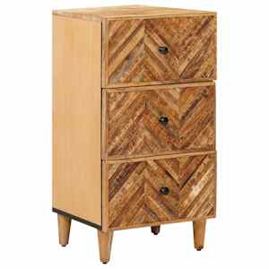vidaXL Ladustamiskapid Pruun 40 x 33,5 x 75 cm Tugev mango puu