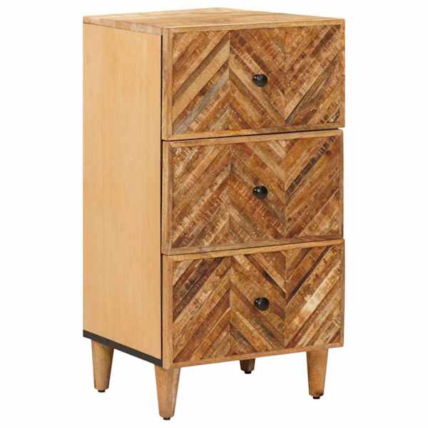 vidaXL Ladustamiskapid Pruun 40 x 33,5 x 75 cm Tugev mango puu