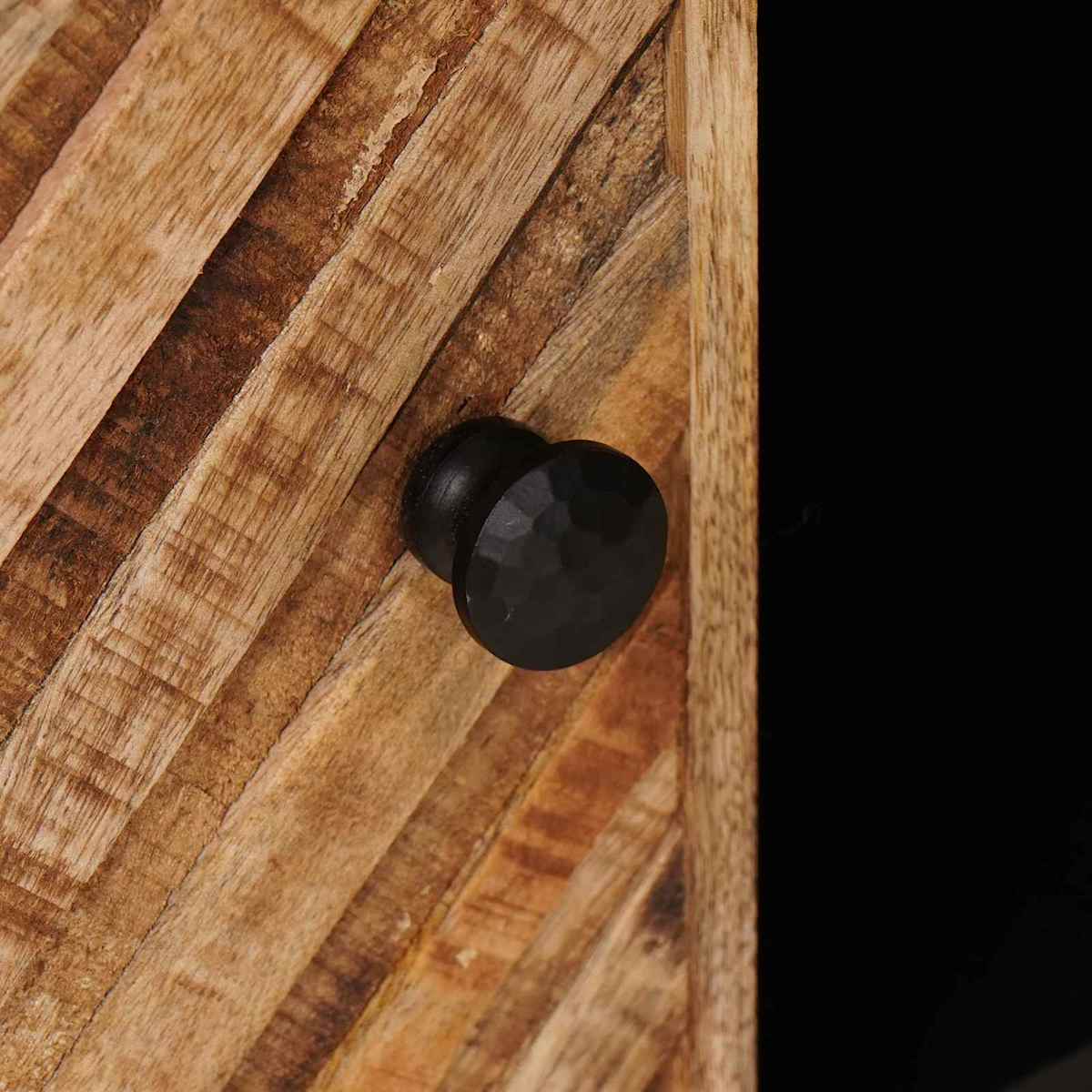 Opbevaringsskabe Brun 80 x 33,5 x 75 cm Massivt mangotræ - Billede 7