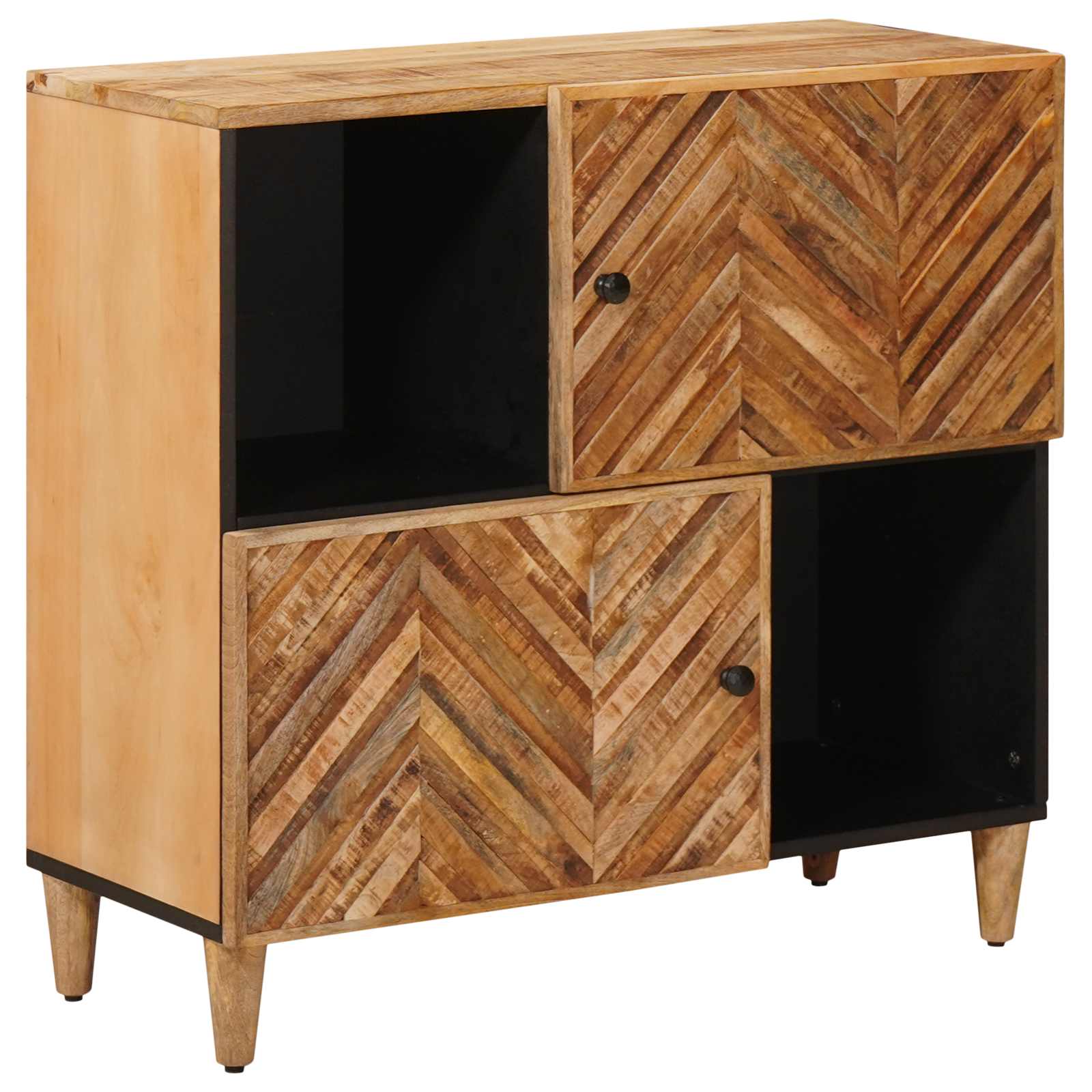 vidaXL Dulapuri de depozitare cu depozitare Maro 80 x 33,5 x 75 cm