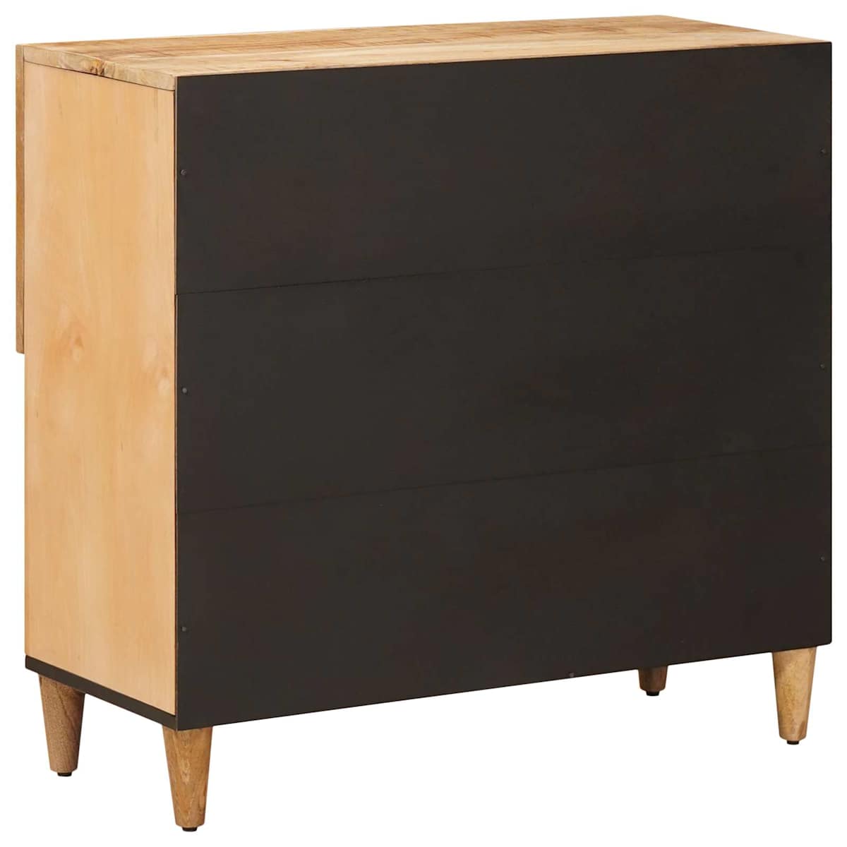 Opbevaringsskabe Brun 80 x 33,5 x 75 cm Massivt mangotræ - Billede 5