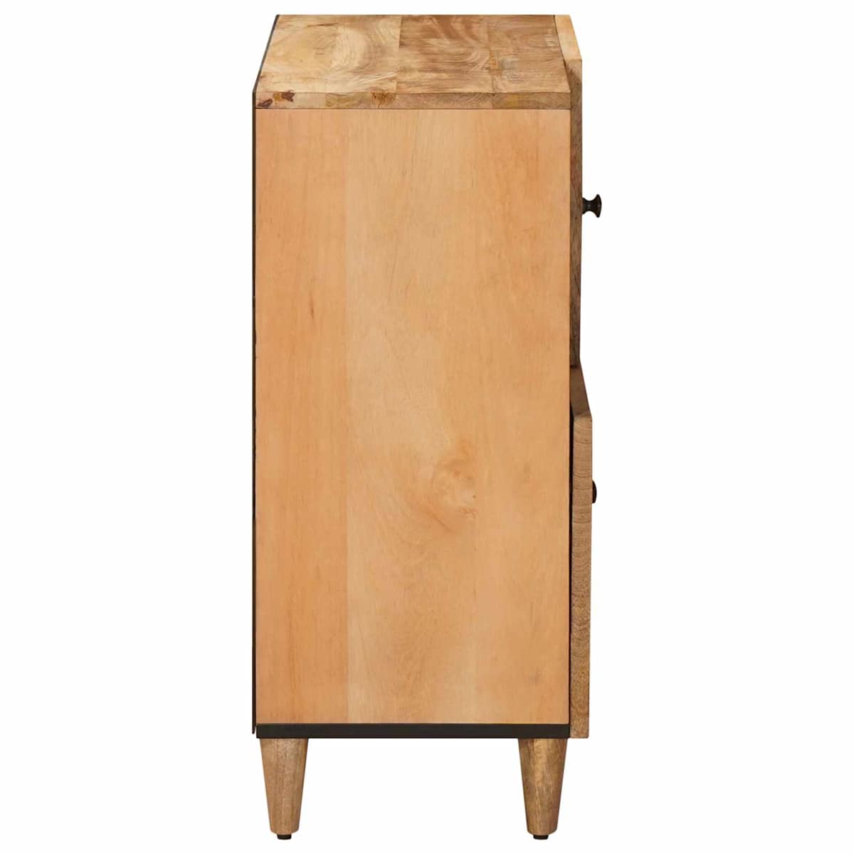 Opbevaringsskabe Brun 80 x 33,5 x 75 cm Massivt mangotræ - Billede 4
