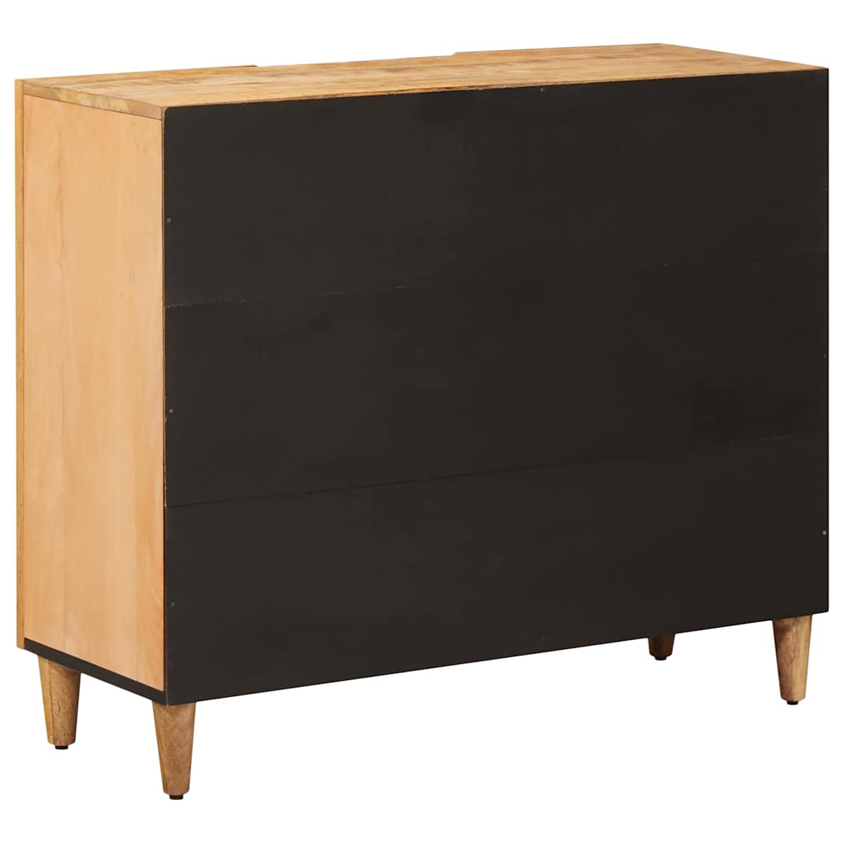 Opbevaringsskabe Brun 90 x 33,5 x 75 cm Massivt mangotræ - Billede 5