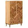 vidaXL Ladustamiskapid Pruun 60 x 33,5 x 100 cm Tugev mango puu