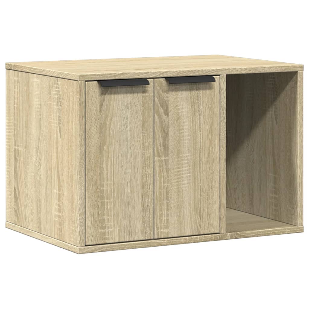 vidaXL Skříňka na kočičí záchod dub sonoma 60x40x40cm kompozitní dřevo