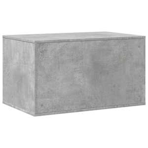 Skříňka na kočičí záchod betonově šedá 80 x 50 x 45 cm kompozit - obrázek 7