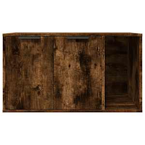 Skříňka na kočičí záchod kouřový dub 80 x 50 x 45 cm kompozit - obrázek 5