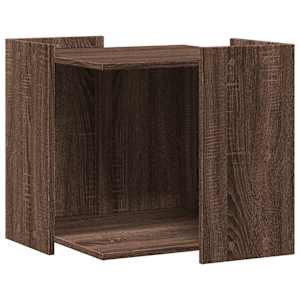 vidaXL kassi liivakast korpus, suitsutatud tamm, 53x53x51cm, tehispuit