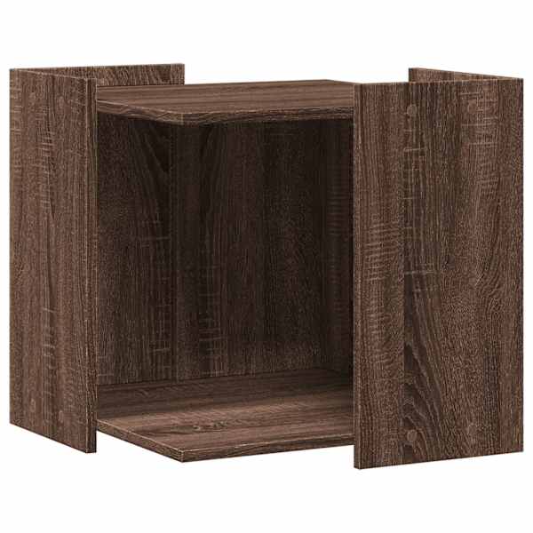 vidaXL kassi liivakast korpus, suitsutatud tamm, 53x53x51cm, tehispuit
