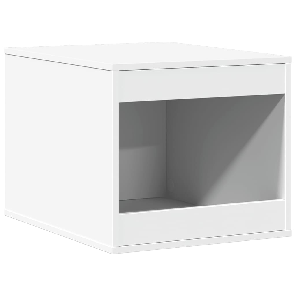 vidaXL Skříňka na kočičí záchod bílá 47 x 59 x 42 cm kompozitní dřevo