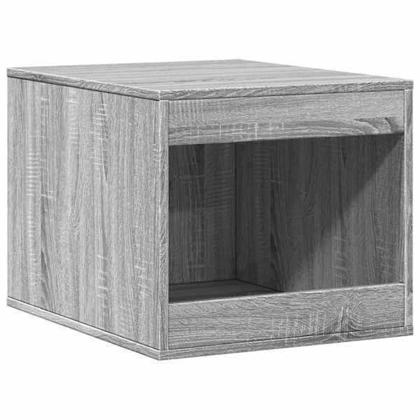 vidaXL kassi liivakast korpus, hall Sonoma tamm, 47x59x42cm, tehispuit