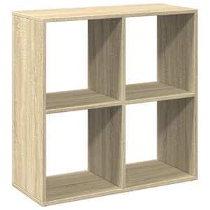 vidaXL ruumijagaja/raamatukapp, Sonoma tamm 69,5x29x69,5 cm tehispuit