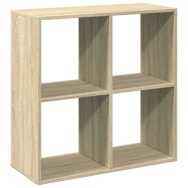 vidaXL ruumijagaja/raamatukapp, Sonoma tamm 69,5x29x69,5 cm tehispuit