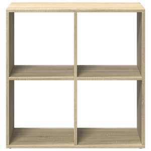Knihovna/dělící stěna dub sonoma 69,5x29x69,5 cm kompozit - obrázek 5