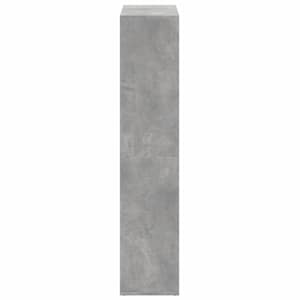 Knihovna/dělící stěna betonově šedá 69,5x29x137,5 cm kompozit - obrázek 6
