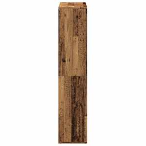 Knihovna/dělící stěna old wood 69,5x29x137,5 cm kompozit - obrázek 6