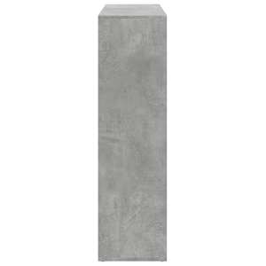 Knihovna/dělící stěna betonově šedá 102x29x103,5 cm kompozit - obrázek 7