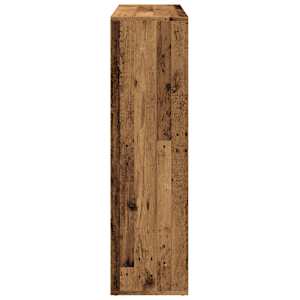 Knihovna/dělící stěna old wood 102x29x103,5 cm kompozitní dřevo - obrázek 7