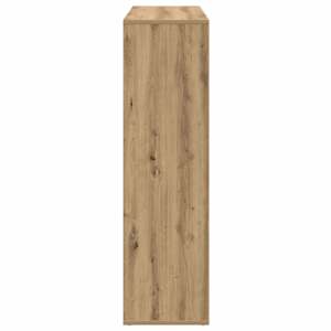 Knihovna/dělící stěna dub artisan 102x29x103,5 cm kompozit - obrázek 7