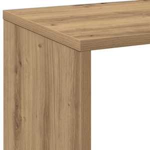 Knihovna/dělící stěna dub artisan 102x29x103,5 cm kompozit - obrázek 8