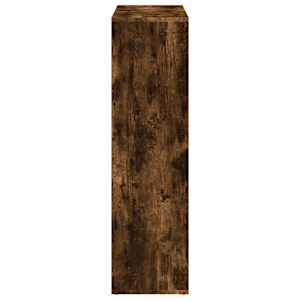 Knihovna/dělící stěna kouřový dub 102x29x103,5 cm kompozit - obrázek 6