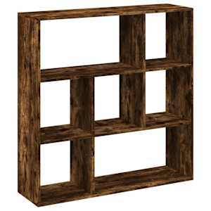 Knihovna/dělící stěna kouřový dub 102x29x103,5 cm kompozit - obrázek 7