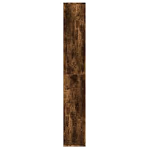 Knihovna/dělící stěna kouřový dub 67x25x161,5 cm kompozit - obrázek 6