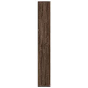 Knihovna/dělící stěna hnědý dub 67x25x161,5 cm kompozitní dřevo - obrázek 6