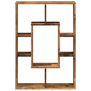 Knihovna old wood 63 x 20 x 90 cm kompozitní dřevo - obrázek 5