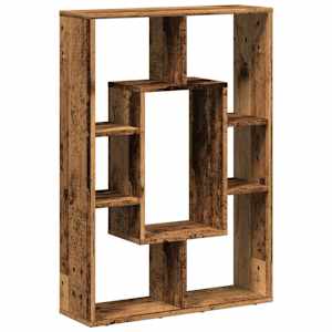 Knihovna old wood 63 x 20 x 90 cm kompozitní dřevo - obrázek 7