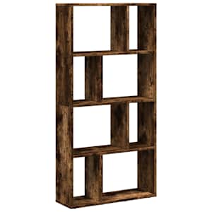 Knihovna kouřový dub 60 x 20 x 120,5 cm kompozitní dřevo - obrázek 7