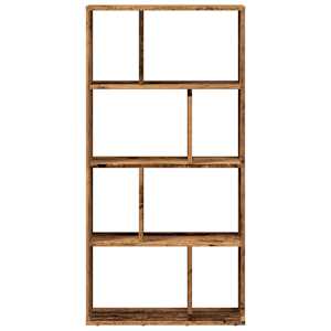 Knihovna old wood 60 x 20 x 120,5 cm kompozitní dřevo - obrázek 5