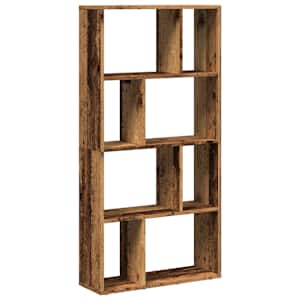 Knihovna old wood 60 x 20 x 120,5 cm kompozitní dřevo - obrázek 7