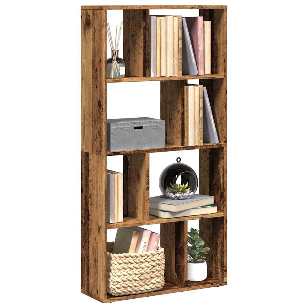 vidaXL Bücherregal Altholz-Optik 60x20x120,5 cm Holzwerkstoff