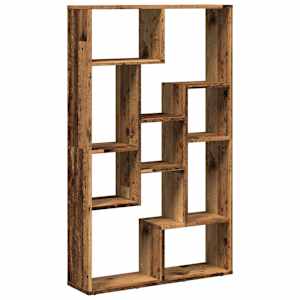 Knihovna old wood 72 x 20 x 120,5 cm kompozitní dřevo - obrázek 7