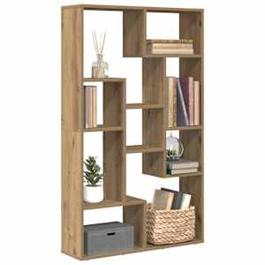 Knihovna dub artisan 72 x 20 x 120,5 cm kompozitní dřevo - obrázek 1