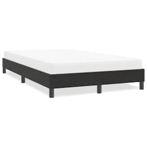 Rám postele bez matrace černý 100x210 cm samet - obrázek 1